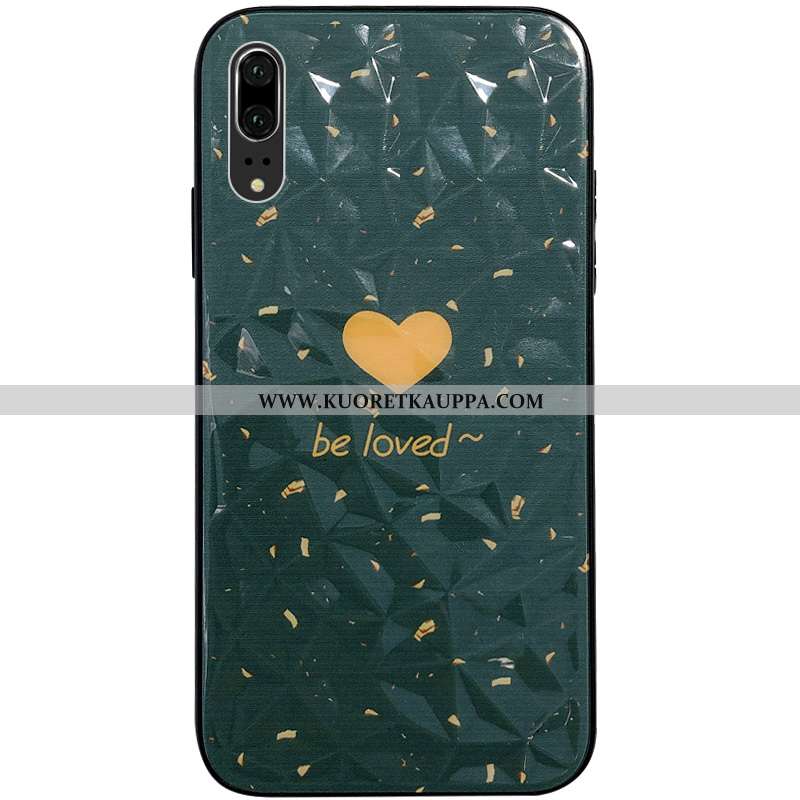 Kuori Huawei P20, Kuoret Huawei P20, Kotelo Huawei P20 Sarjakuva Ihana Ripustettavat Koristeet Näytö
