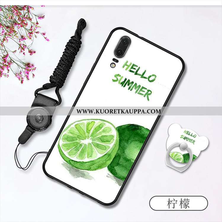 Kuori Huawei P20, Kuoret Huawei P20, Kotelo Huawei P20 Suojaus Pehmeä Neste Puhelimen All Inclusive 