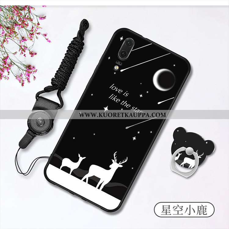 Kuori Huawei P20, Kuoret Huawei P20, Kotelo Huawei P20 Suojaus Pehmeä Neste Puhelimen All Inclusive 