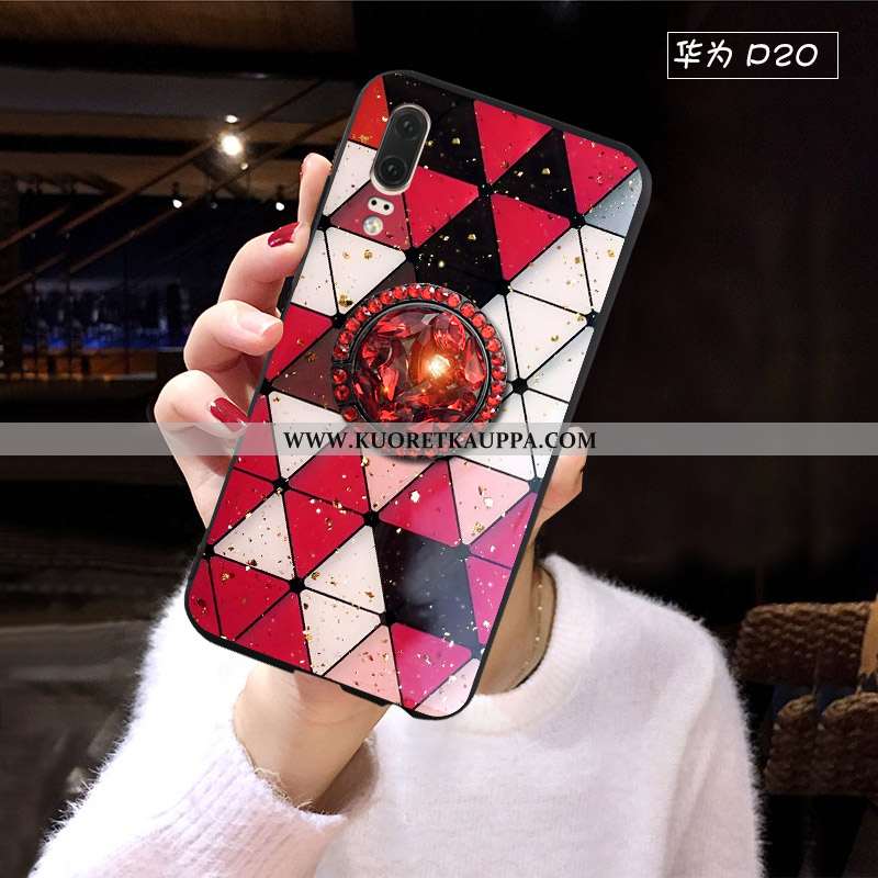 Kuori Huawei P20, Kuoret Huawei P20, Kotelo Huawei P20 Suojaus Tila Vihreä Uusi