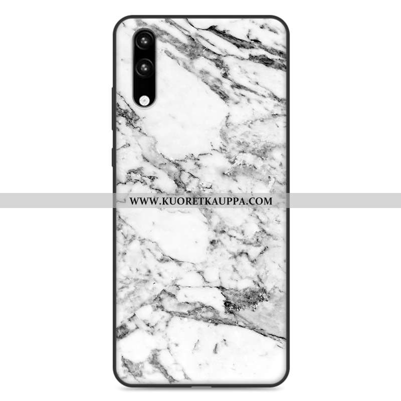 Kuori Huawei P20, Kuoret Huawei P20, Kotelo Huawei P20 Suuntaus Pehmeä Neste Valkoinen Murtumaton