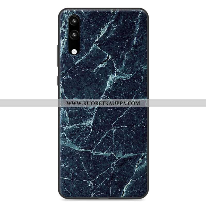 Kuori Huawei P20, Kuoret Huawei P20, Kotelo Huawei P20 Suuntaus Pehmeä Neste Valkoinen Murtumaton