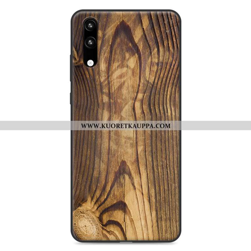 Kuori Huawei P20, Kuoret Huawei P20, Kotelo Huawei P20 Suuntaus Pehmeä Neste Valkoinen Murtumaton