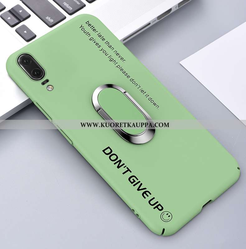 Kuori Huawei P20, Kuoret Huawei P20, Kotelo Huawei P20 Suuntaus Ultra Valo Vihreä Auto