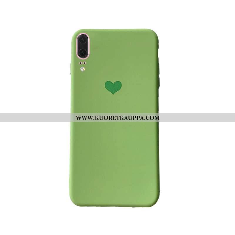 Kuori Huawei P20, Kuoret Huawei P20, Kotelo Huawei P20 Valo Luova Valo Vihreä