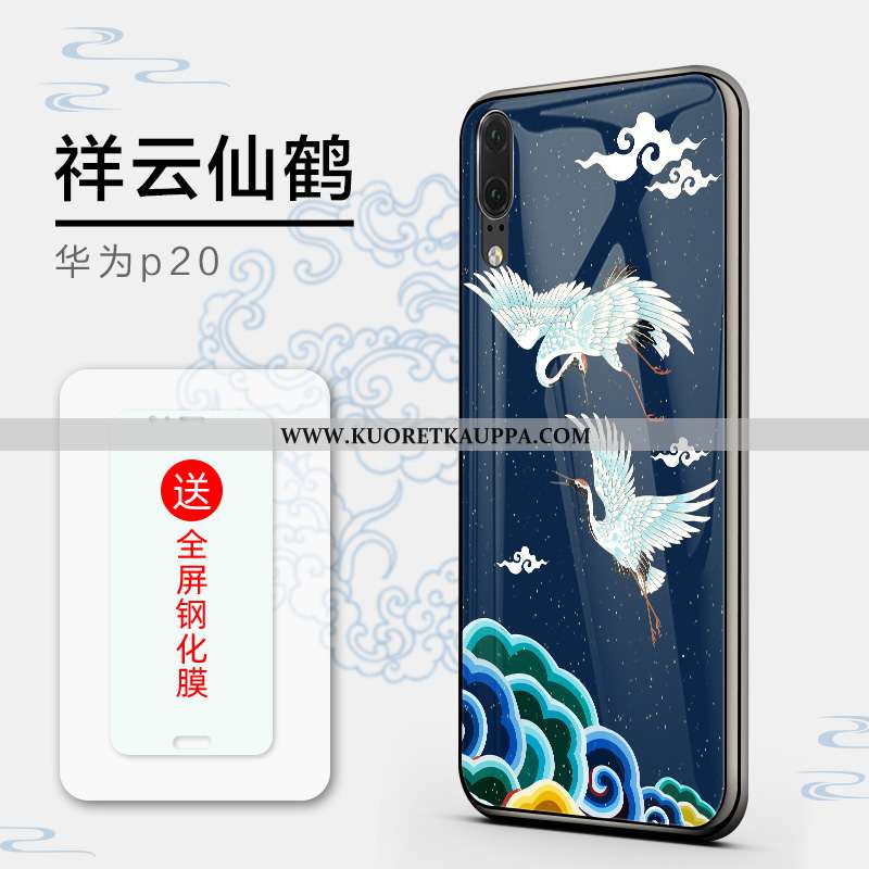 Kuori Huawei P20, Kuoret Huawei P20, Kotelo Huawei P20 Valo Silikoni Ihana Ultra Luova Mustat