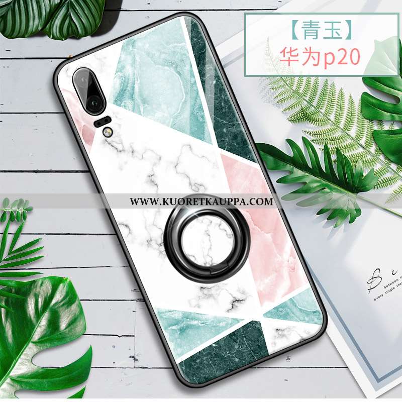 Kuori Huawei P20, Kuoret Huawei P20, Kotelo Huawei P20 Valo Silikoni Puhelimen Murtumaton Violetti