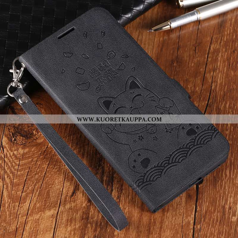 Kuori Huawei P20 Lite, Kuoret Huawei P20 Lite, Kotelo Huawei P20 Lite Nahkakuori Ripustettavat Koris