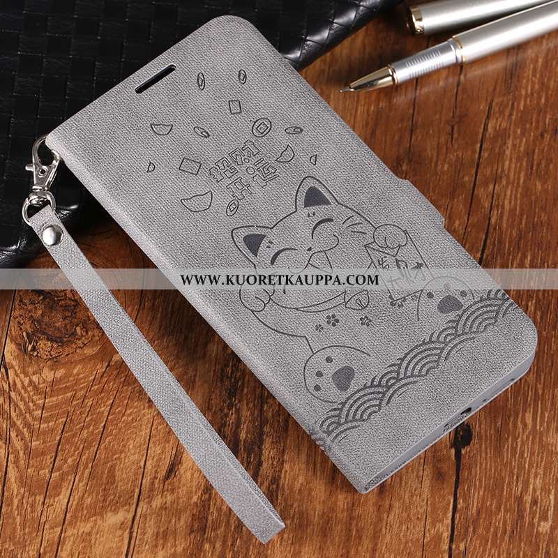 Kuori Huawei P20 Lite, Kuoret Huawei P20 Lite, Kotelo Huawei P20 Lite Nahkakuori Ripustettavat Koris