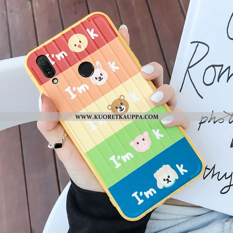 Kuori Huawei P20 Lite, Kuoret Huawei P20 Lite, Kotelo Huawei P20 Lite Persoonallisuus Sarjakuva Murt