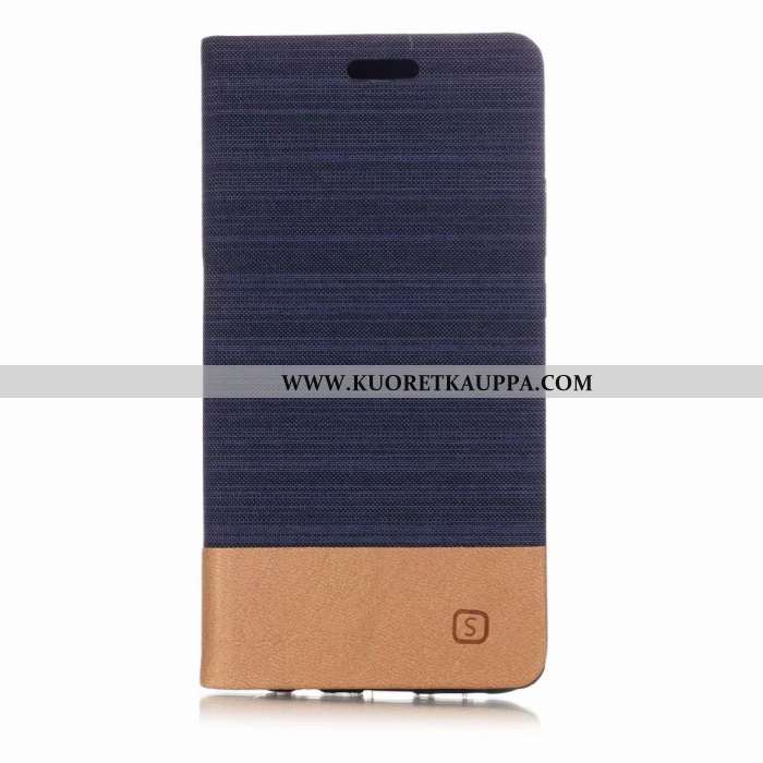 Kuori Huawei P20 Lite, Kuoret Huawei P20 Lite, Kotelo Huawei P20 Lite Suojaus Nahkakuori Harmaa Simp