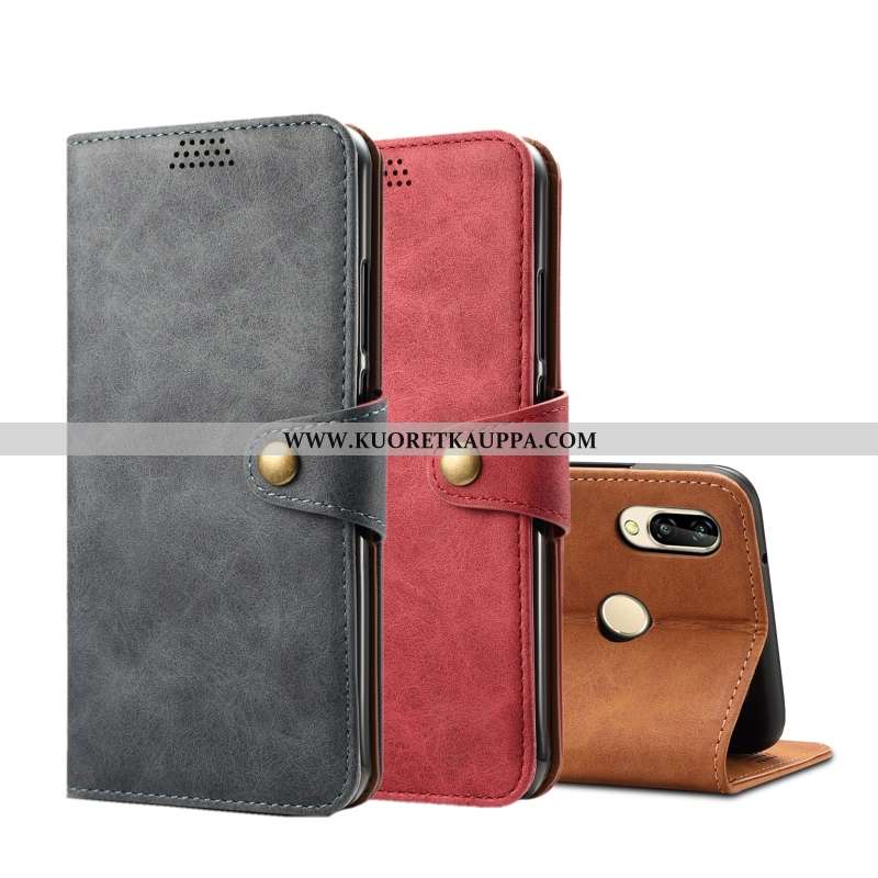 Kuori Huawei P20 Lite, Kuoret Huawei P20 Lite, Kotelo Huawei P20 Lite Suojaus Nahkakuori Nuoret Harm
