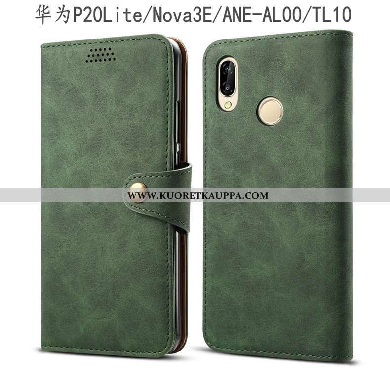 Kuori Huawei P20 Lite, Kuoret Huawei P20 Lite, Kotelo Huawei P20 Lite Suojaus Nahkakuori Nuoret Harm