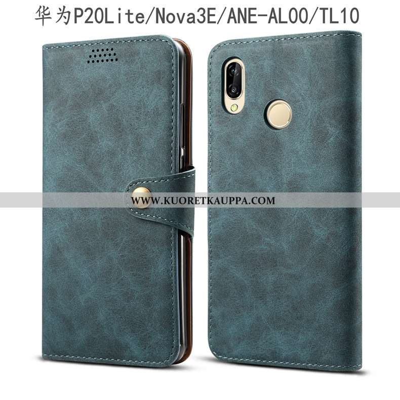 Kuori Huawei P20 Lite, Kuoret Huawei P20 Lite, Kotelo Huawei P20 Lite Suojaus Nahkakuori Nuoret Harm