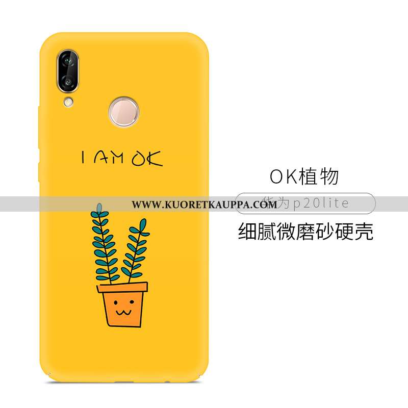 Kuori Huawei P20 Lite, Kuoret Huawei P20 Lite, Kotelo Huawei P20 Lite Suojaus Suuntaus Punainen Murt