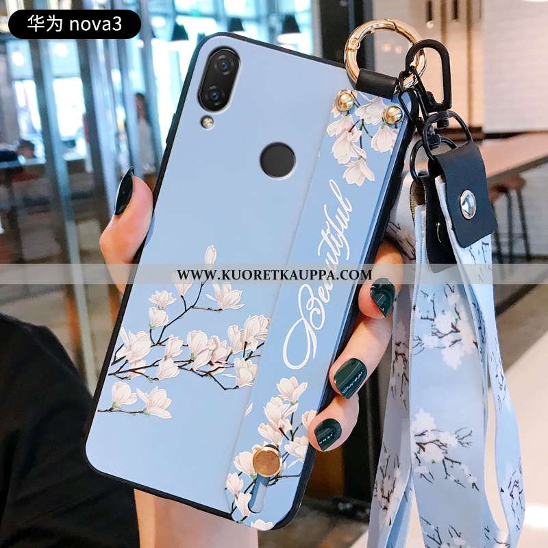 Kuori Huawei P20 Lite, Kuoret Huawei P20 Lite, Kotelo Huawei P20 Lite Suuntaus Silikoni Murtumaton L