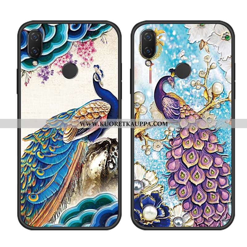 Kuori Huawei P20 Lite, Kuoret Huawei P20 Lite, Kotelo Huawei P20 Lite Vuosikerta Suuntaus Sininen Ra