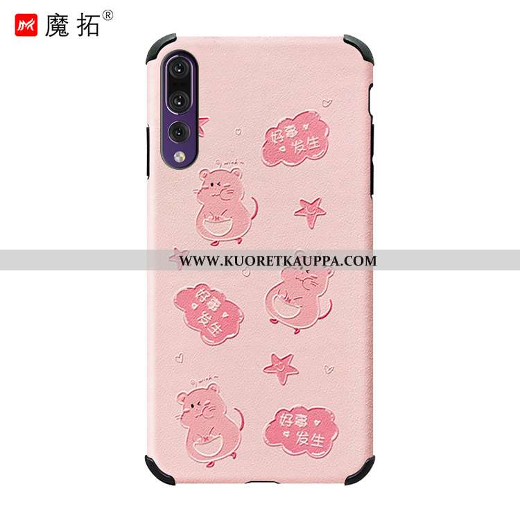 Kuori Huawei P20 Pro, Kuoret Huawei P20 Pro, Kotelo Huawei P20 Pro Ihana Suuntaus Suojaus Luova Sini