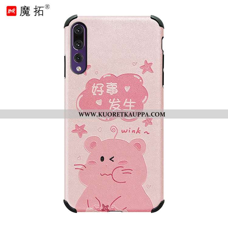 Kuori Huawei P20 Pro, Kuoret Huawei P20 Pro, Kotelo Huawei P20 Pro Ihana Suuntaus Suojaus Luova Sini
