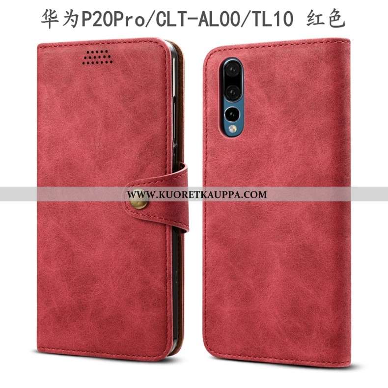 Kuori Huawei P20 Pro, Kuoret Huawei P20 Pro, Kotelo Huawei P20 Pro Nahkakuori Suojaus All Inclusive 