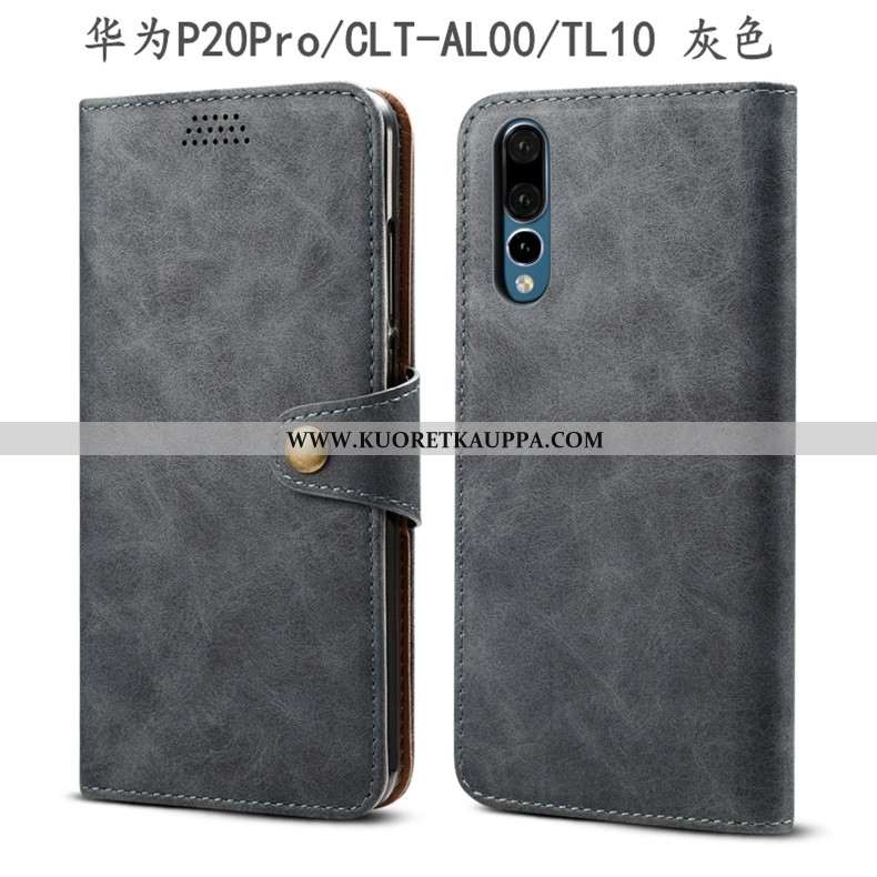 Kuori Huawei P20 Pro, Kuoret Huawei P20 Pro, Kotelo Huawei P20 Pro Nahkakuori Suojaus All Inclusive 