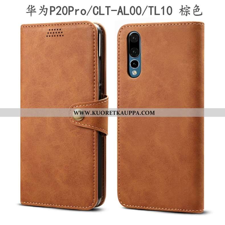 Kuori Huawei P20 Pro, Kuoret Huawei P20 Pro, Kotelo Huawei P20 Pro Nahkakuori Suojaus All Inclusive 