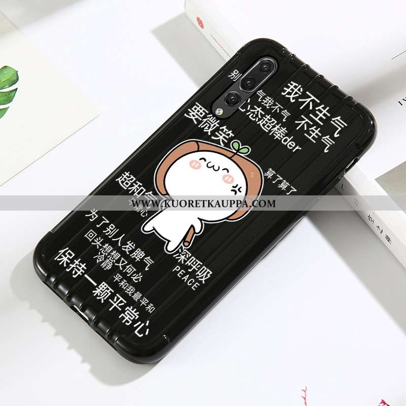 Kuori Huawei P20 Pro, Kuoret Huawei P20 Pro, Kotelo Huawei P20 Pro Pehmeä Neste Silikoni Sarjakuva M