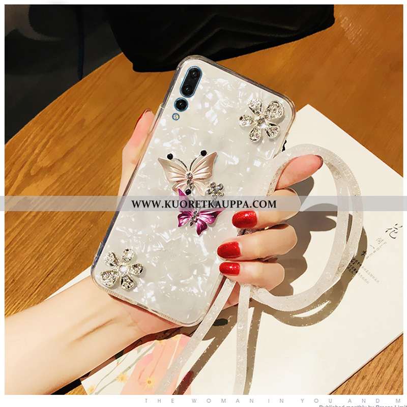 Kuori Huawei P20 Pro, Kuoret Huawei P20 Pro, Kotelo Huawei P20 Pro Pehmeä Neste Suojaus Rhinestone I