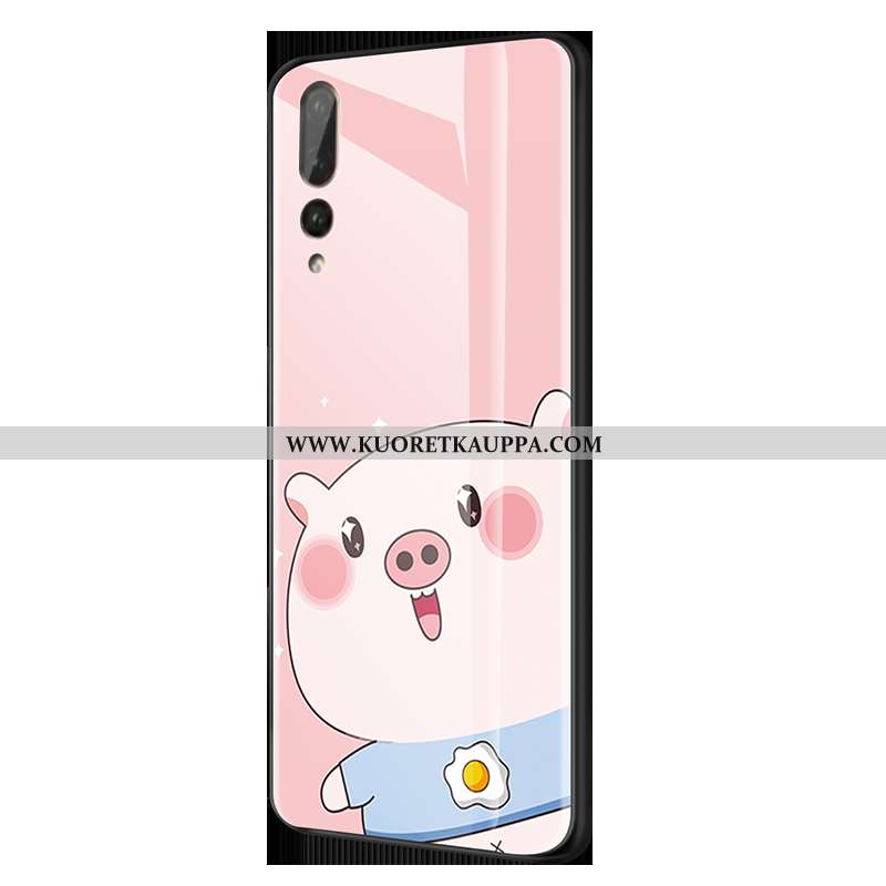 Kuori Huawei P20 Pro, Kuoret Huawei P20 Pro, Kotelo Huawei P20 Pro Suojaus Lasi Jauhe Pehmeä Neste K