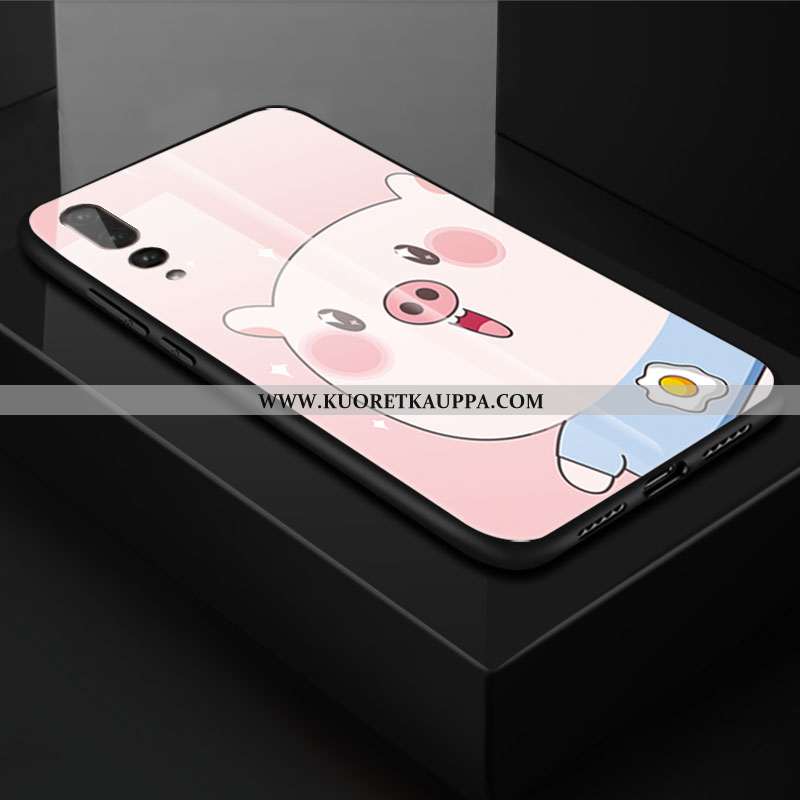 Kuori Huawei P20 Pro, Kuoret Huawei P20 Pro, Kotelo Huawei P20 Pro Suojaus Lasi Jauhe Pehmeä Neste K