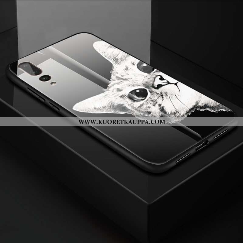 Kuori Huawei P20 Pro, Kuoret Huawei P20 Pro, Kotelo Huawei P20 Pro Suojaus Lasi Jauhe Pehmeä Neste K