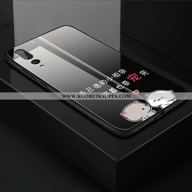 Kuori Huawei P20 Pro, Kuoret Huawei P20 Pro, Kotelo Huawei P20 Pro Suojaus Lasi Jauhe Pehmeä Neste K