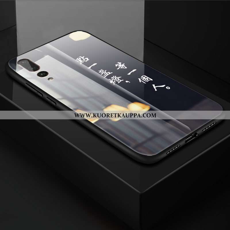 Kuori Huawei P20 Pro, Kuoret Huawei P20 Pro, Kotelo Huawei P20 Pro Suojaus Lasi Jauhe Pehmeä Neste K