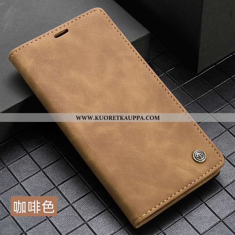 Kuori Huawei P20 Pro, Kuoret Huawei P20 Pro, Kotelo Huawei P20 Pro Suojaus Nahkakuori Kortti Simpukk