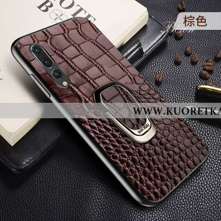 Kuori Huawei P20 Pro, Kuoret Huawei P20 Pro, Kotelo Huawei P20 Pro Suojaus Nahkakuori Nahka Aito Nah