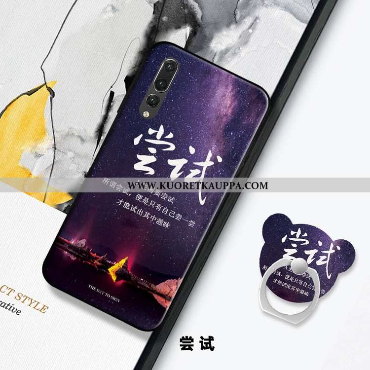Kuori Huawei P20 Pro, Kuoret Huawei P20 Pro, Kotelo Huawei P20 Pro Suojaus Tila Luova Punainen