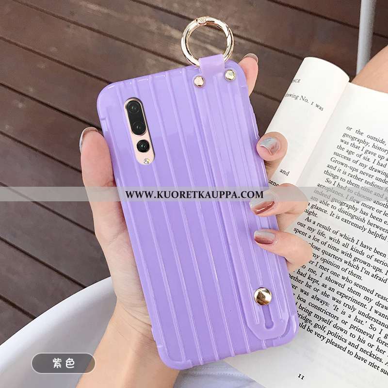 Kuori Huawei P20 Pro, Kuoret Huawei P20 Pro, Kotelo Huawei P20 Pro Suuntaus Pehmeä Neste Vihreä Murt