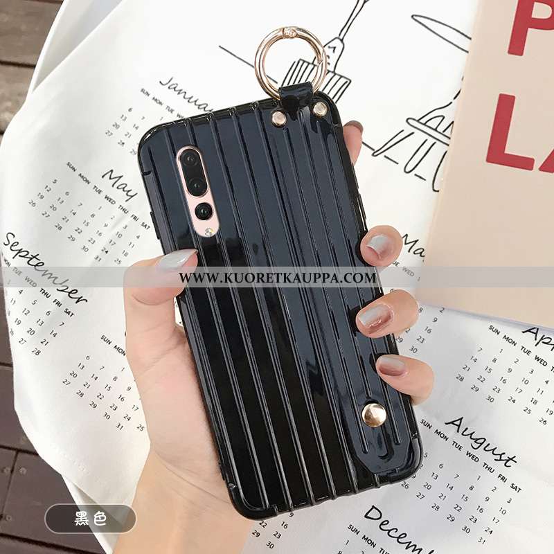 Kuori Huawei P20 Pro, Kuoret Huawei P20 Pro, Kotelo Huawei P20 Pro Suuntaus Pehmeä Neste Vihreä Murt