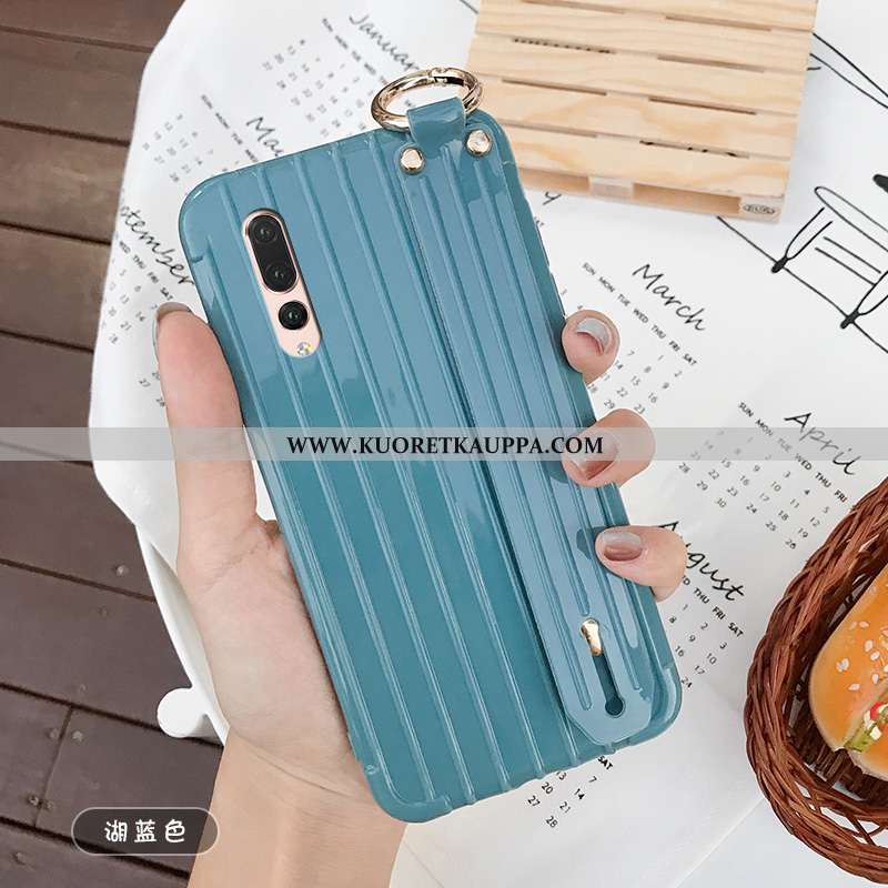 Kuori Huawei P20 Pro, Kuoret Huawei P20 Pro, Kotelo Huawei P20 Pro Suuntaus Pehmeä Neste Vihreä Murt