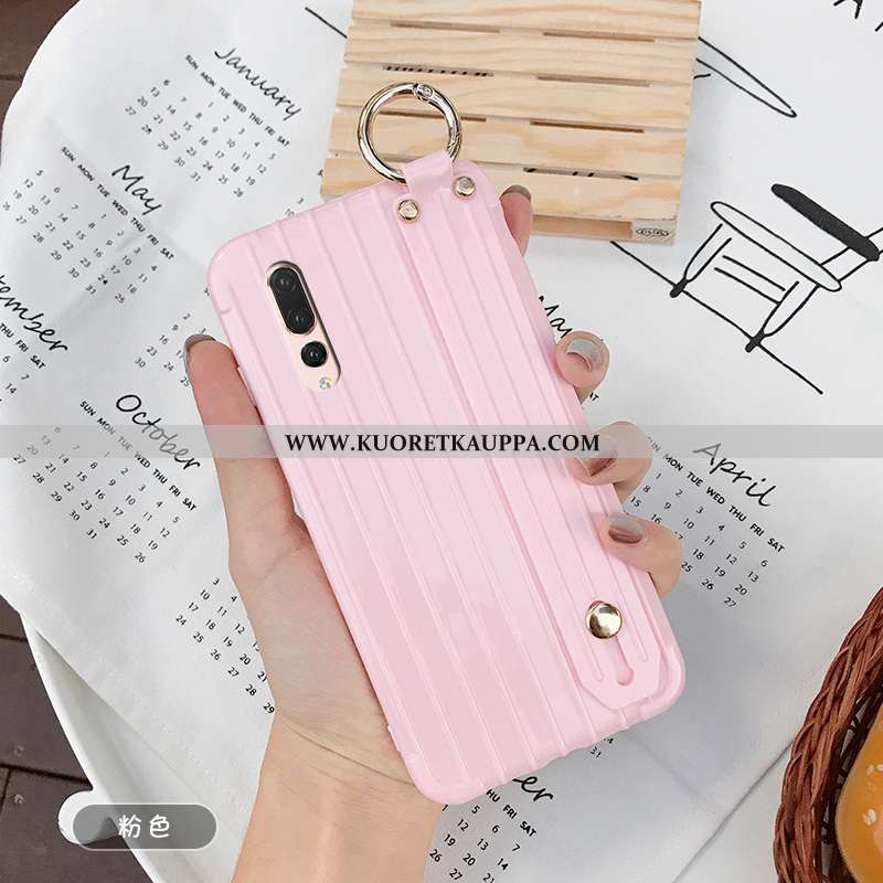 Kuori Huawei P20 Pro, Kuoret Huawei P20 Pro, Kotelo Huawei P20 Pro Suuntaus Pehmeä Neste Vihreä Murt