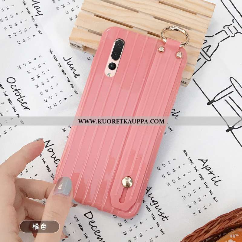 Kuori Huawei P20 Pro, Kuoret Huawei P20 Pro, Kotelo Huawei P20 Pro Suuntaus Pehmeä Neste Vihreä Murt