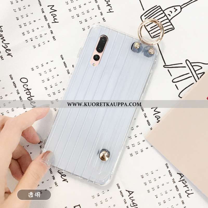 Kuori Huawei P20 Pro, Kuoret Huawei P20 Pro, Kotelo Huawei P20 Pro Suuntaus Pehmeä Neste Vihreä Murt