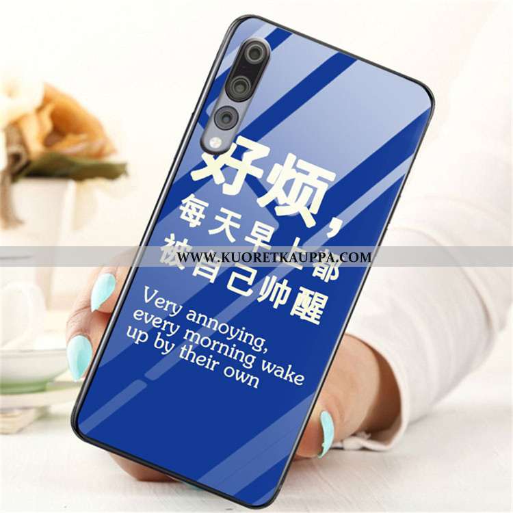 Kuori Huawei P20 Pro, Kuoret Huawei P20 Pro, Kotelo Huawei P20 Pro Suuntaus Suojaus Peili Ihana Sarj