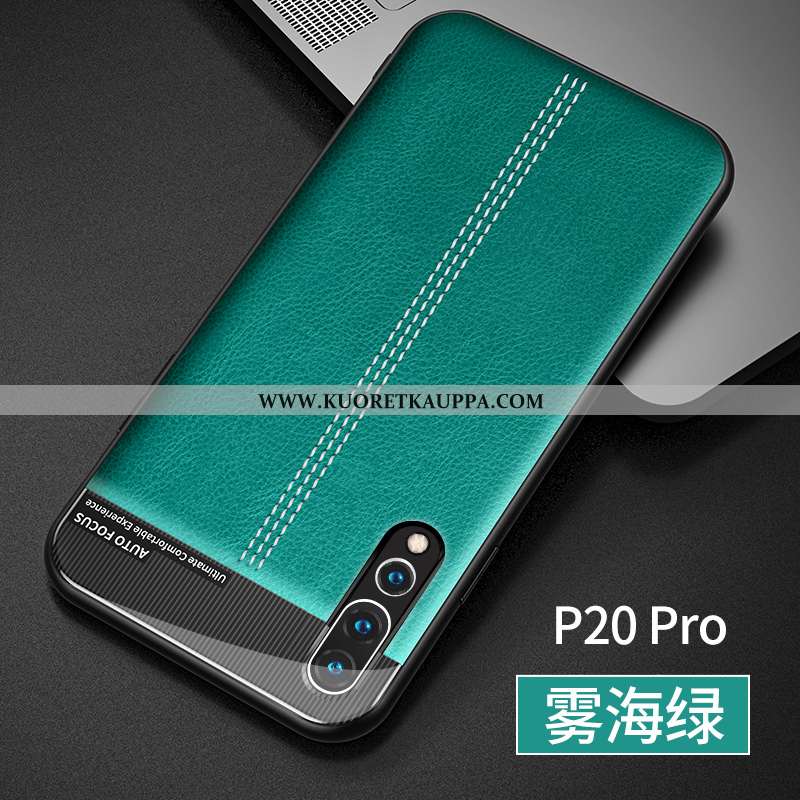 Kuori Huawei P20 Pro, Kuoret Huawei P20 Pro, Kotelo Huawei P20 Pro Ultra Pehmeä Neste Nahkakuori Suo