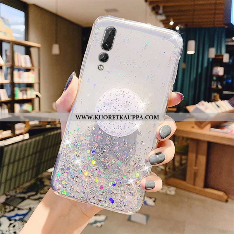 Kuori Huawei P20 Pro, Kuoret Huawei P20 Pro, Kotelo Huawei P20 Pro Valo Tila Läpinäkyvä Vihreä