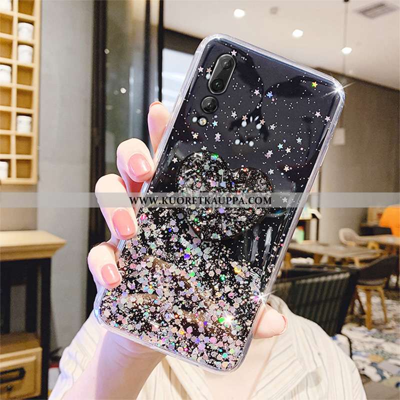 Kuori Huawei P20 Pro, Kuoret Huawei P20 Pro, Kotelo Huawei P20 Pro Valo Tila Läpinäkyvä Vihreä