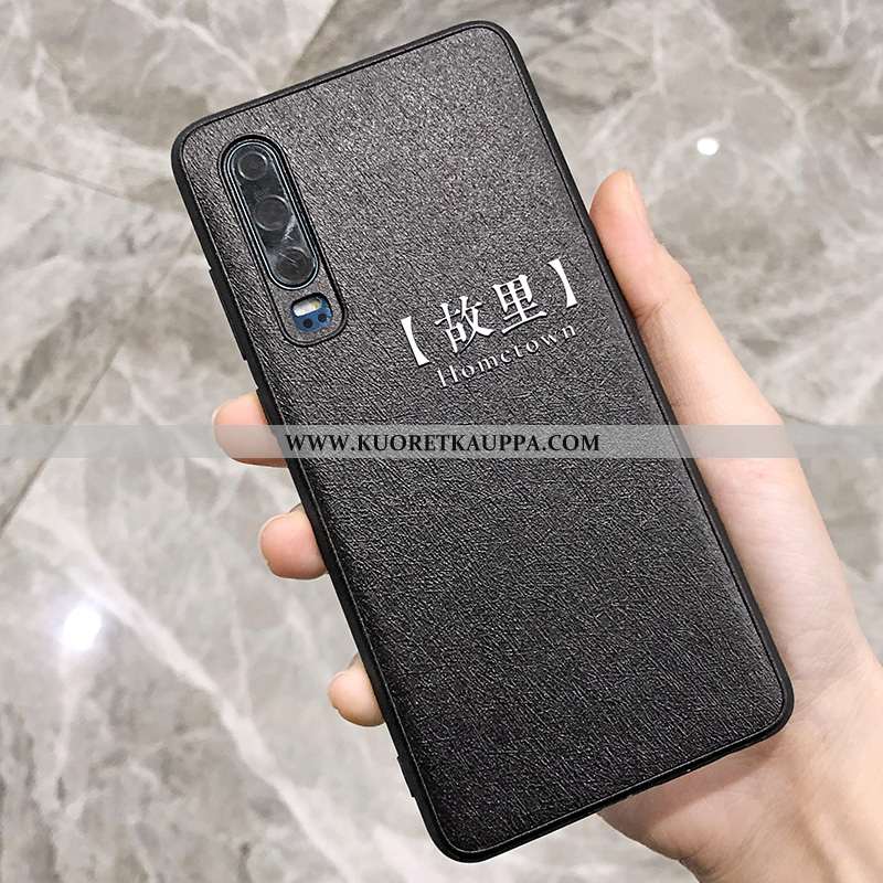 Kuori Huawei P30, Kuoret Huawei P30, Kotelo Huawei P30 Kohokuviointi Puhelimen Mulberry Silkki Net R