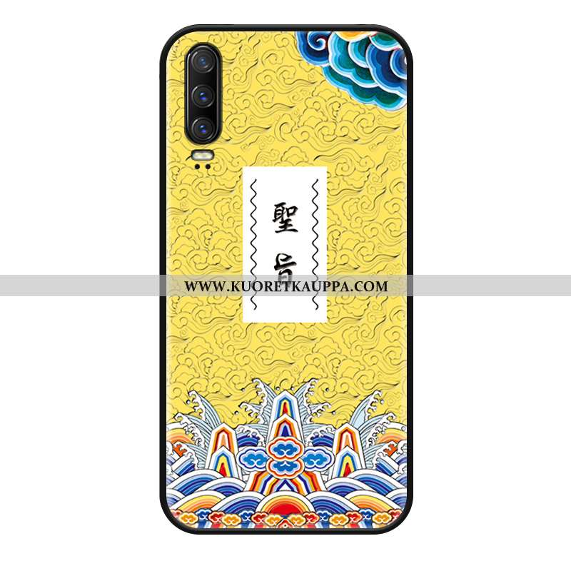 Kuori Huawei P30, Kuoret Huawei P30, Kotelo Huawei P30 Kohokuviointi Silikoni Murtumaton Kiinalainen