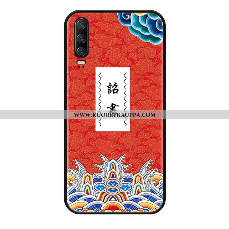 Kuori Huawei P30, Kuoret Huawei P30, Kotelo Huawei P30 Kohokuviointi Silikoni Murtumaton Kiinalainen