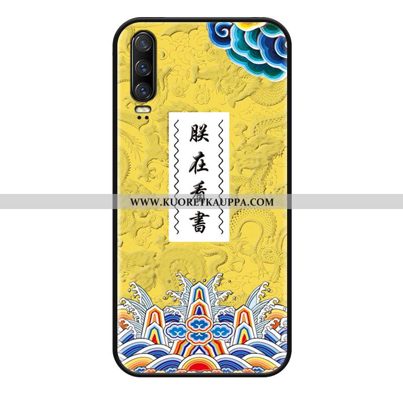 Kuori Huawei P30, Kuoret Huawei P30, Kotelo Huawei P30 Kohokuviointi Silikoni Murtumaton Kiinalainen